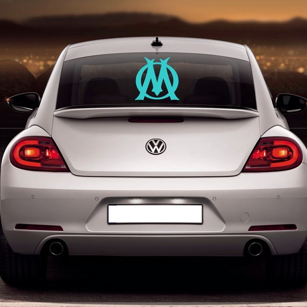 Exemple de stickers muraux: Olympique de Marseille